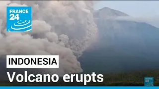 Indonesia evacuates villagers as volcano erupts on Java island • FRANCE 24 English
