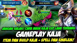 TUTORIAL KAJA❗ ITEM & BUILD KAJA TERBARU❗ CARA MAIN KAJA MOBILE LEGENDS❗ GAMEPLAY KAJA EXP LANE