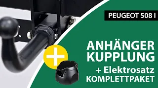 Anhängerkupplung abnehmbar PEUGEOT 508 I  | AUTO-HAK Komplettsatz + Montage von Rameder