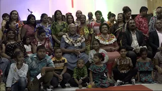 Fiji Prime Minister attended the 22nd Anniversary of the Shalom Pentecostal Church in Tovata, Makoi