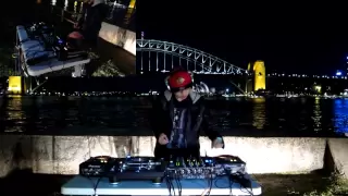 DJ Cotts & Ravine ft Gammer (UK) - B2B Hardcore Mix by the Sydney Harbour Bridge!