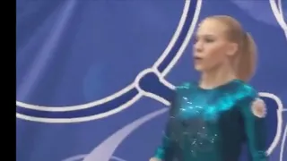 Ksenia Afanasyeva. 2012 Russian Championships. FX EF