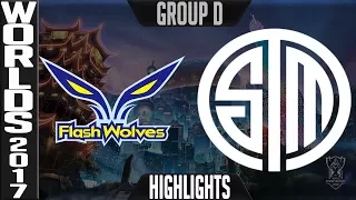 Flash Wolves vs TSM Highlights S7 Worlds 2017 Group D Day 2 Game 1 - FW vs TSM