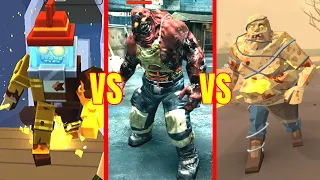 Pixel Combat: Zombie Strike vs The Walking Zombie 2 vs Dead Trigger 2 | Lomelvo