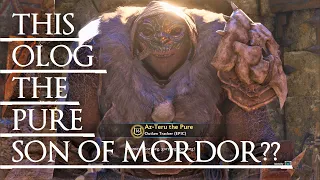 Shadow of War: Middle Earth™ Unique Orc Encounter & Quotes #146 THE PURE OLOG