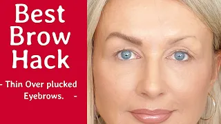 THE EASIEST BROW HACK I'VE EVER TRIED FOR FULLER BROWS