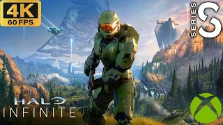 HALO INFINITE Campaign Gameplay Walkthrough 4K 60FPS Part 1 FULL GAME No Commentary (Xbox Series S)