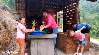 Upgrading the Stove, Cooking at the Farm with My Daughter | Family Farm