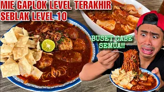 AKHIRNYA MAKAN MIE GAPLOK LEVEL TERPEDAS DAN SEBLAK LV 10 DI SEBLAK MAMA NARA !!