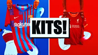 UEFA Champions League Team Kits || 2021/22 ||  Barcelona, PSG, Chelsea, etc…