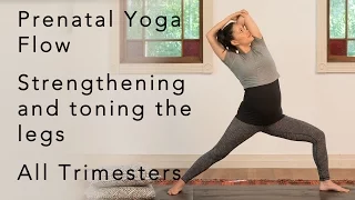 Prenatal Yoga Flow - tone legs 30min