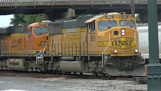 BNSF Coal Train With Pushers, Dalton, Georgia