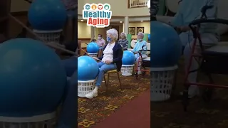 Drum Fit, An Excellent Senior Living Activity #healthyagingmonth