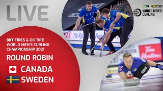 Canada v Sweden - Round Robin - World Men's Curling Championship 2021