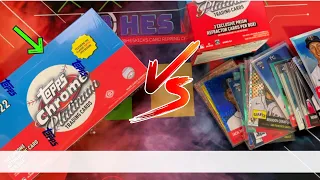 Hobby vs Retail! 2022 Topps Chrome Platinum Anniversary Baseball Hobby Box vs Blasters & Hobby Lite