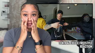 DAMNN 😳👀.. CENTRAL CEE - CC FREESTYLE | REACTION