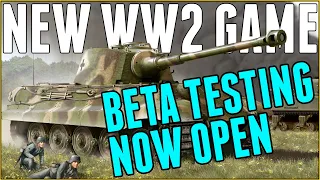 NEW WW2 GAME with MAP EDITOR - Headquarters World War 2 - Beta Testing ONLINE - WW2 XCOM?