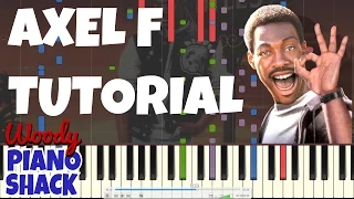 Axel F - Beverly Hills Cop - TUTORIAL (Harold Faltermeyer)