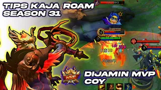 Cara Main Kaja Roam 2024❗Tips Rusuh Dan Penargetan Core Musuh - Gameplay Kaja Mobile Legends