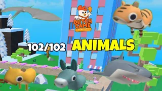 Find the animals HOW TO FIND ALL 102 CHARACTERS IN #ROBLOX