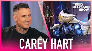 Carey Hart Raffles P!NK's Custom Motorcycle To Support Good Ride | Kelly Extra