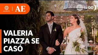 This was the wedding of Valeria Piazza with Pierre Cateriano | América Espectáculos (TODAY)