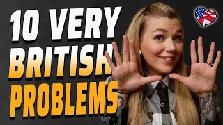 10 VERY BRITISH PROBLEMS | AMERICAN REACTS | AMANDA RAE