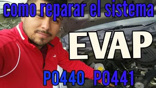 Como Reparar el Sistema de Evaporacion (evaporativo) EVAP p0440 y p0441