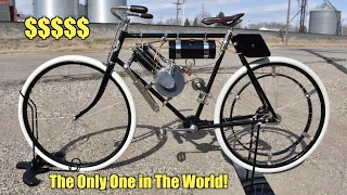 Incredible 120 Year Old Motorcycle Time Lapse Assembly - 1901 Steffey - Very Rare and Valuable!