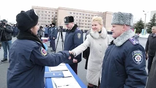 В День Памяти Героев Крут в ХНУВД приняли Присягу сотрудника полиции на верность Украинскому народу