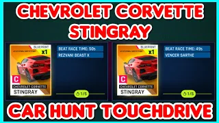 Asphalt 9 - CHEVROLET CORVETTE STINGRAY Car Hunt Touchdrive Guide