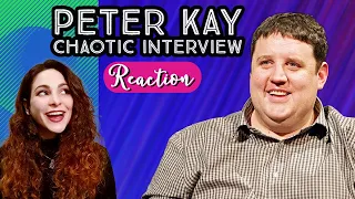 American Reacts - PETER KAY - Chaotic Interview!