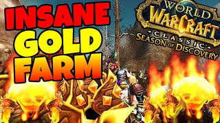 Absolutely BROKEN Goldfarm in Phase 2 - Season of Discovery WoW Classic