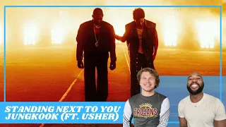 Basic Bros REACT | JUNGKOOK "STANDING NEXT TO YOU"- USHER REMIX