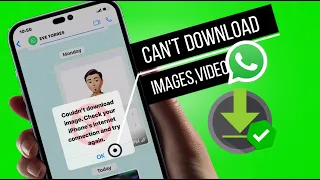 Fix WhatsApp Couldn't Download Image Error on iPhone