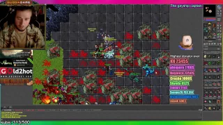 [Tibia] The first dragon boss [20th anniversary]