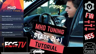 TUNING THE F10 TO 400HP IN UNDER 1min!! - In-depth MHD Tuning Walkthrough