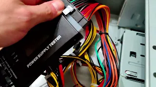 Тест тестера для блоков питания компьютера Power Supply Tester