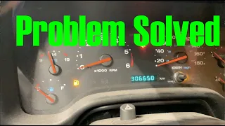 Jeep TJ No Gauges Solved