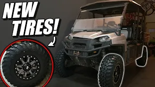 Putting 30s on the POLARIS RANGER! | Tusk Terrabite 30" Tires