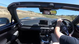 2022 Mazda MX-5/Miata RF auto onboard Bryant Park hillclimb