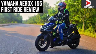 Yamaha Aerox 155 First Ride Review The Ultimate Maxi-Sports Scooter