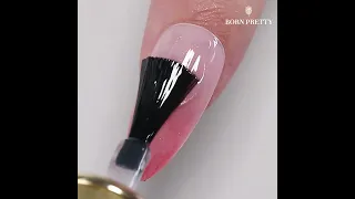 BORN PRETTY DIY Ombre Nails With Eye Shadows