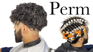 How to do perm | haircut tutorial | design tutorial