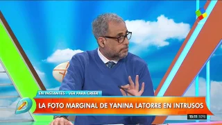 Jorge Rial a Yanina Latorre: "Ahí la tenés, es una foto marginal como las que le gustan a ella"