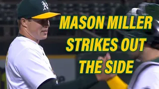 Mason Miller strikes out the side in save vs. Rockies | 5/21/24 | Oakland A's highlights