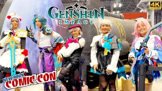 Genshin Impact Invades New York Comic Con 2023 4K