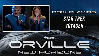 The Orville: New Horizons with the Star Trek: Voyager Theme Mash-Up.