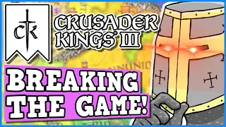 Breaking Crusader Kings 3 To get 100 Stat Man - CK3 Is A Perfectly Balanced Game with exploits Live