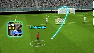 101 Rated C. Makelele review🔥 || Best DMf in eFootball 2024 mobile